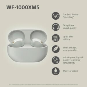 Exclusive for New Users[Just $1.99]：Sony WF-1000XM5 Wireless Noise Cancelling Earbuds, Bluetooth, In-ear Headphones, Mic, Up to 24 Hours Battery Life, Quick Charge, IPX4, iOS & Android Compatible - Image 10