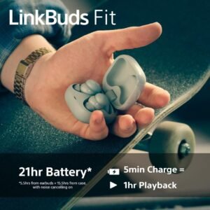Exclusive for New Users[Just $1.99]：Sony LinkBuds Fit – Truly Wireless Noise Cancelling Bluetooth Earbuds - All Day Comfort, IPX4, Hi-Res Audio, Ambient Sound Mode, 21Hrs Battery Life, Multipoint Connection, iOS & Android - Image 10