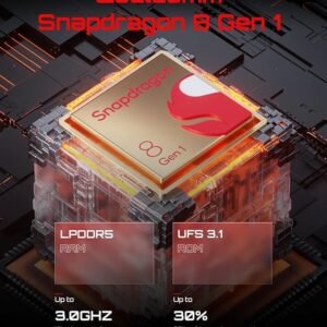 [New User Only]REDMAGIC 10 Pro Smartphone 5G, 144Hz Gaming Phone, 6.85" FHD+, Under Display Camera, 7050mAh Android Phone, Snapdragon 8 Elite, 16+512GB, 80W Charger, Dual-Sim, Unlocked Phone Transparent - Image 4