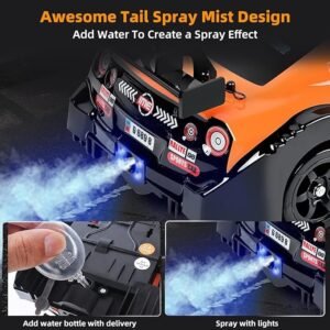 Alternative view of While Stocks Last：RC Drift Car 2.4GHz 1:16 Scale 4WD High Speed Remote Control Cars Vehicle with LED Lights Two Batteries and Drifting Tires Racing Sport Toy Cars for Adults Boys Girls Kids