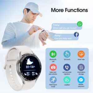 Exclusive for New Users [$1.98]：SEMAIZON Smart Watch with Earbuds, 2 in 1 Sports Watch with Wireless Earphones, 1.39" IPS Large Touch-Screen IP67 Waterproof Rugged Fitness Tracker (Answer/Calls) - Image 6