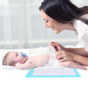 Alternative view of Topika Disposable Baby Diaper Changing Pads for 0-12 Months, 100 Pack